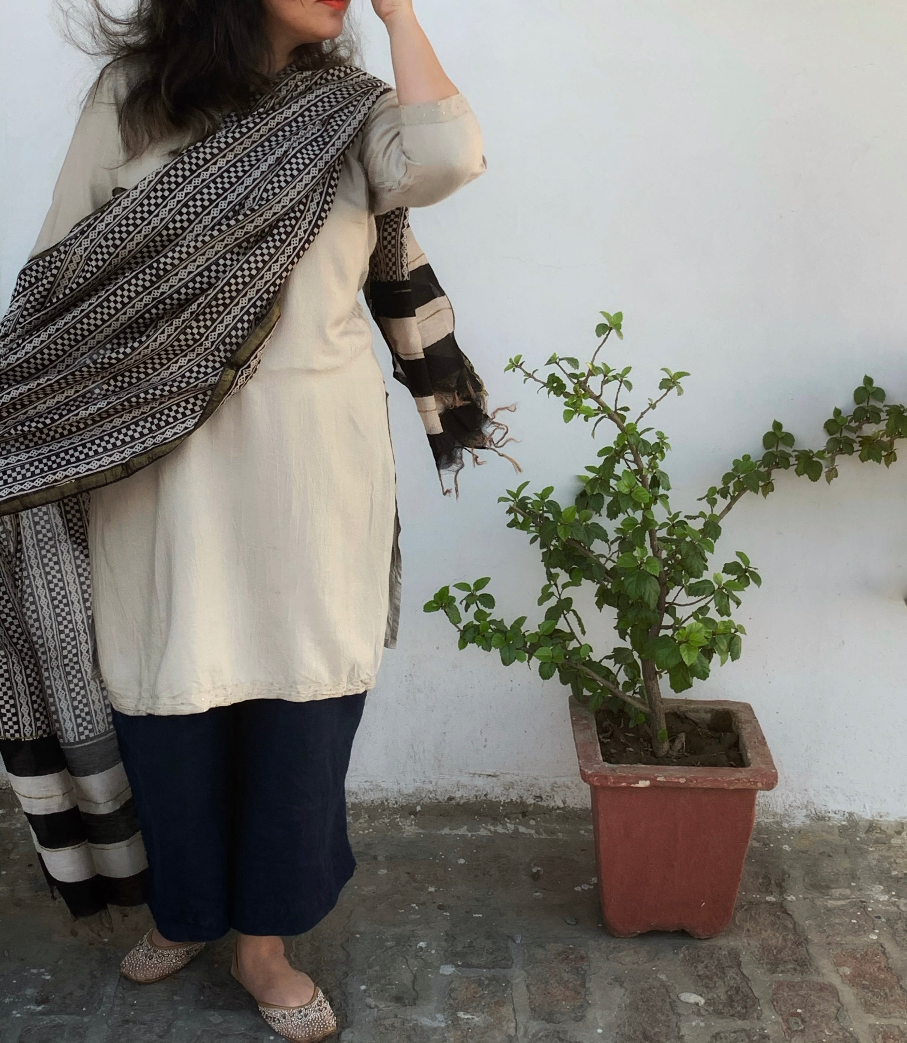 Handcrafted Chanderi Dupatta