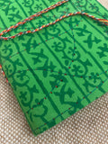 Block Print Fabric Cover Diary