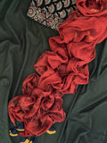 Handblock Ajrakh Cotton Kota Suit