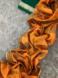 Handwoven Maheshwari Kurta dupatta set