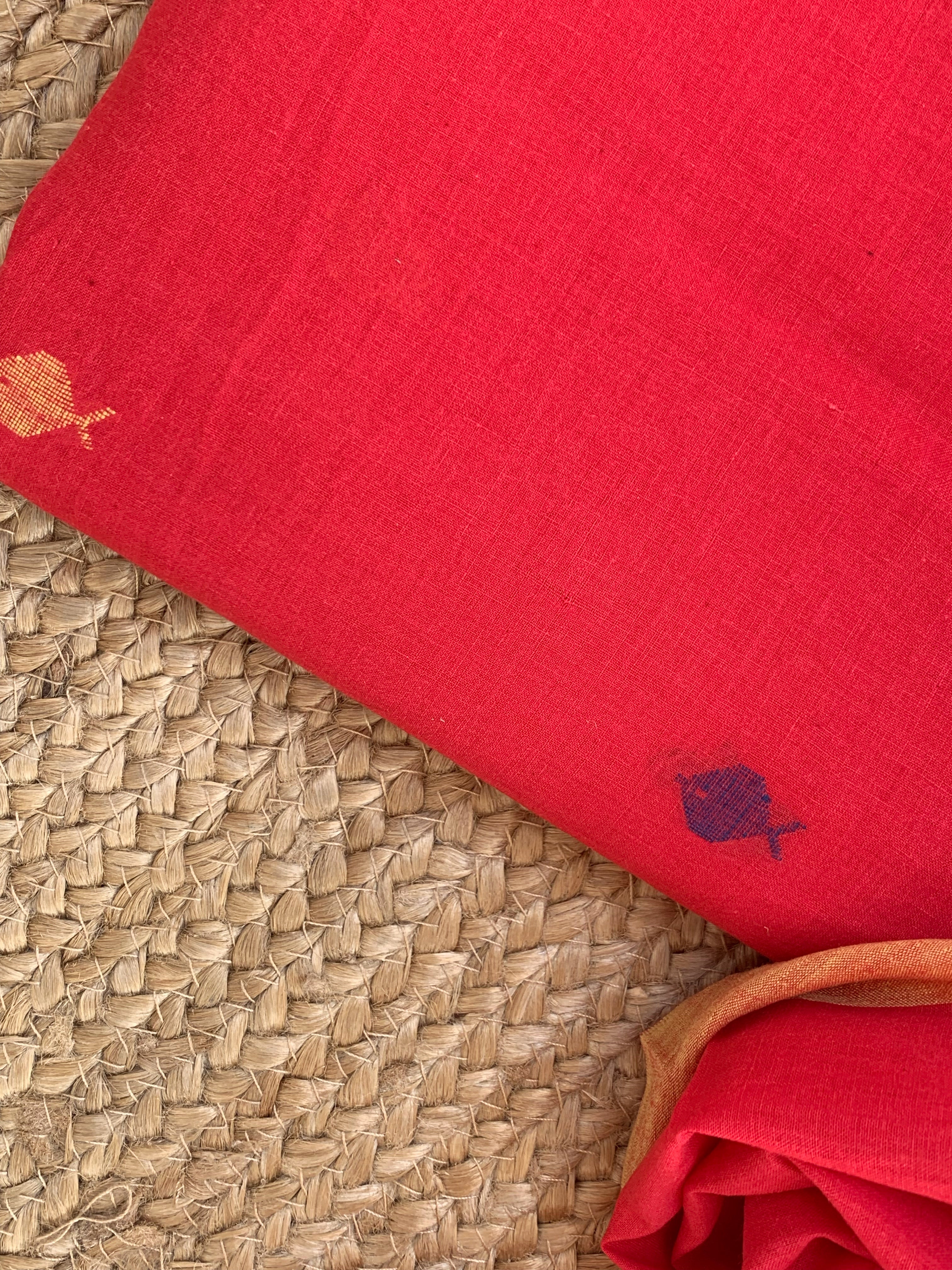 Mehak - Handwoven Bengal Jamdani Kurta Dupatta set