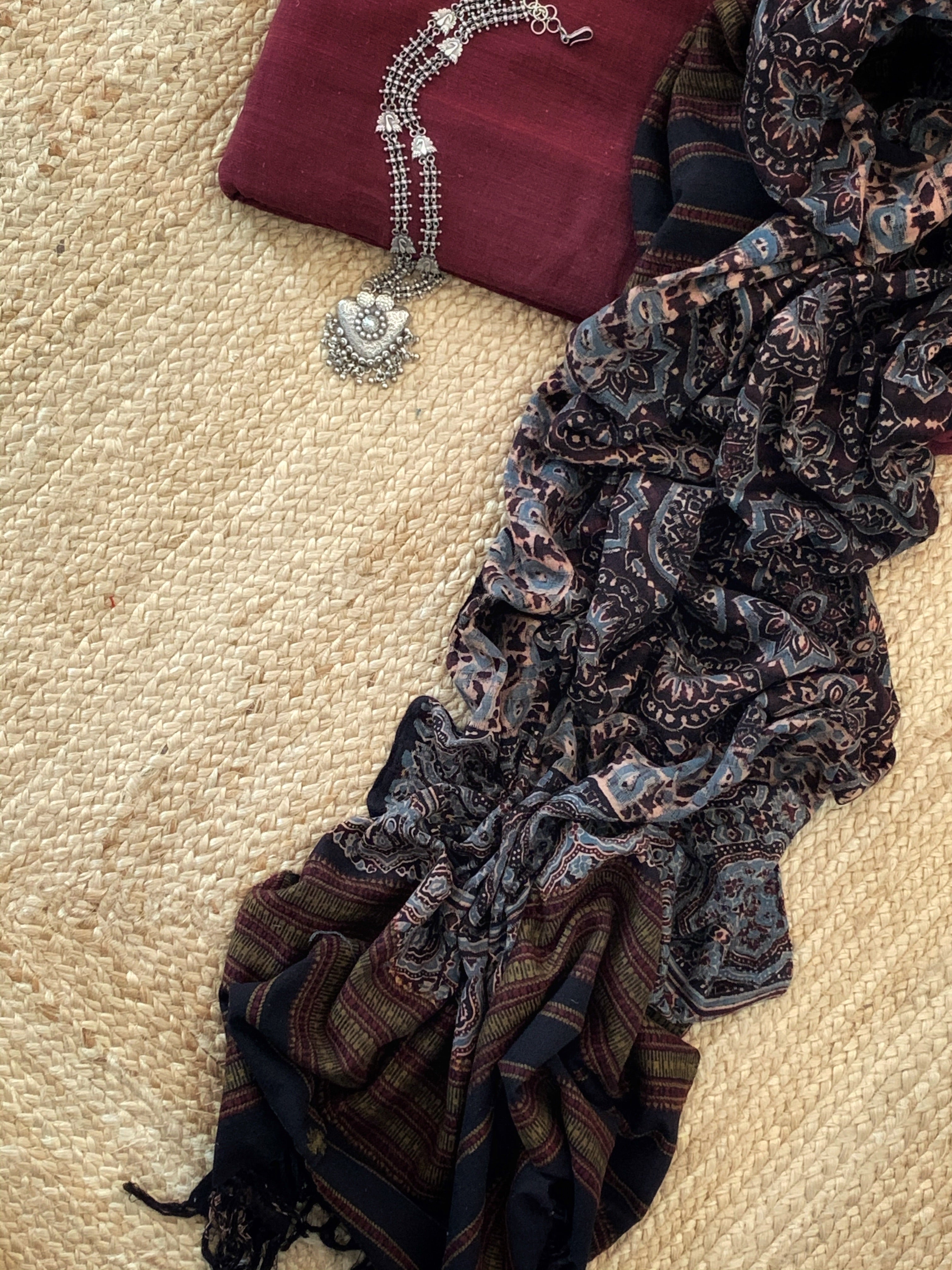 Handwoven Kurta Dupatta Set