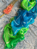 Handcrafted Tie-Dye Silk Kota Doria Dupatta