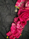 Handblock Chanderi Suit