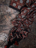 Handblock Ajrakh Cotton Suit