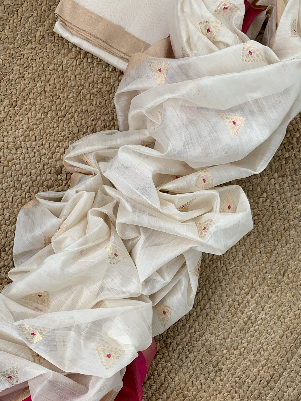 Handwoven Chanderi Kurta Dupatta Set