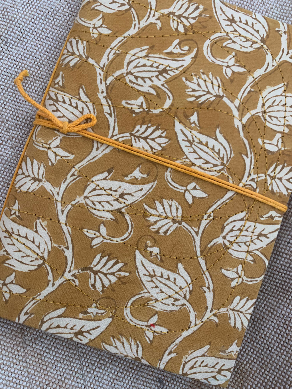 Hand Block Print Fabric Traditional Bahi - A5