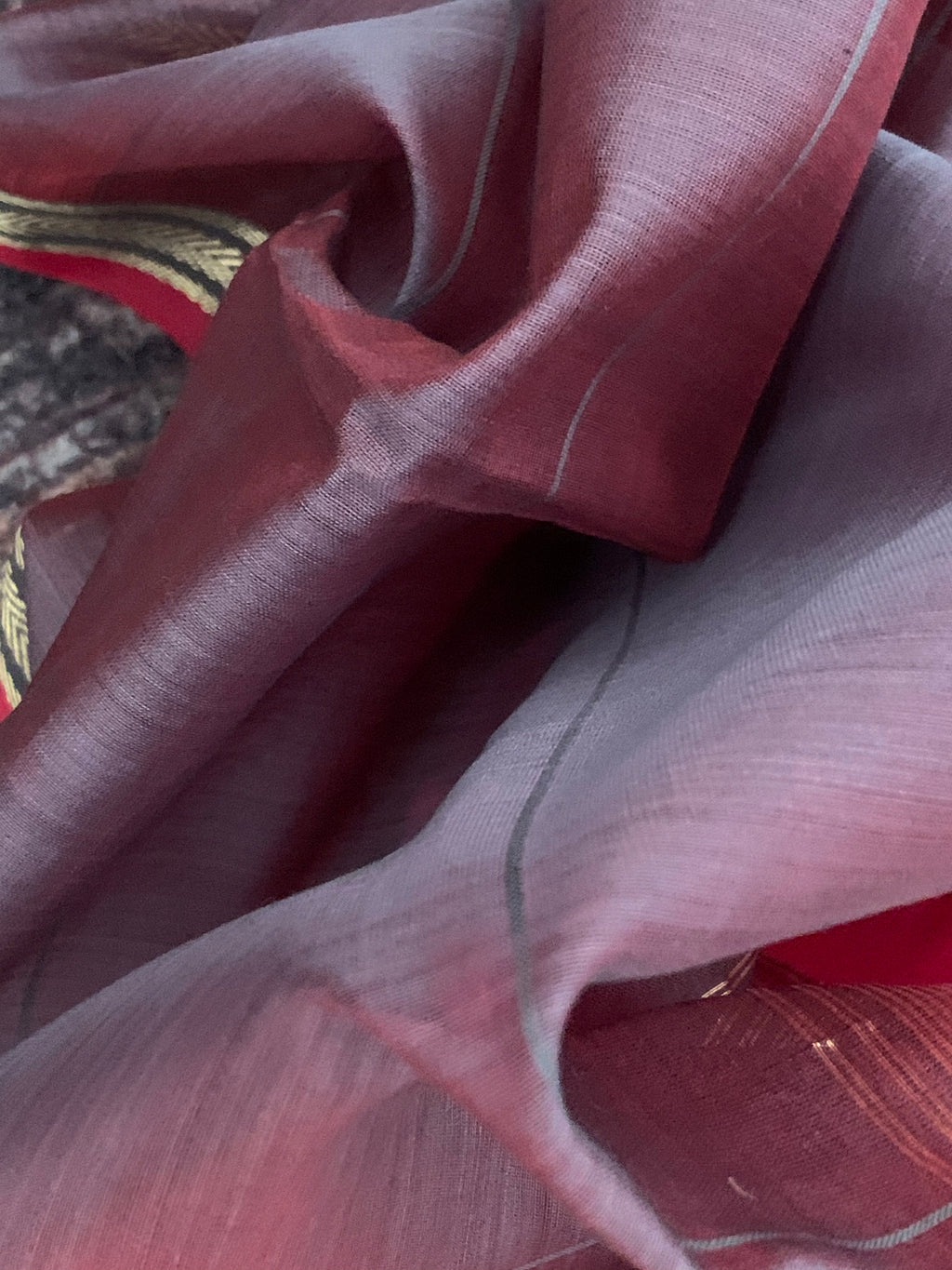 Handwoven Maheshwari Silk Cotton Dupatta