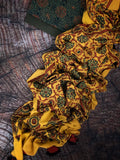 Handblock Ajrakh Cotton Suit