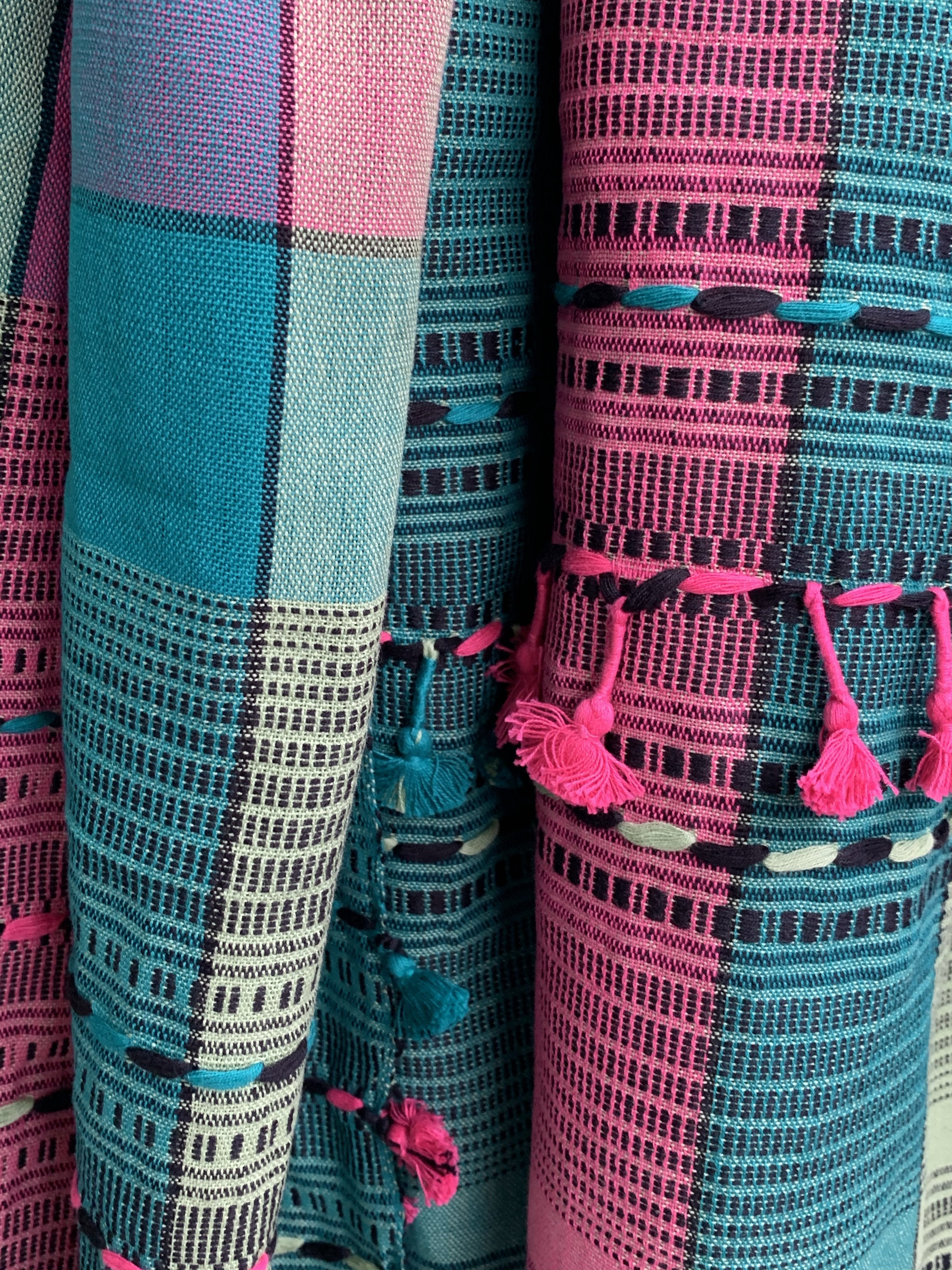 Handwoven Bhujodi Kurta Dupatta Set