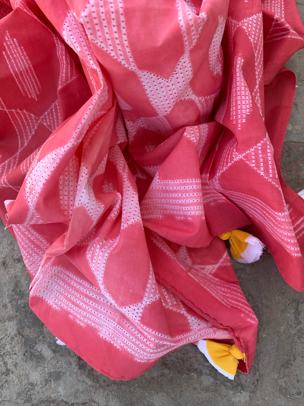 Handcrafted Shibori Kurta Dupatta Set