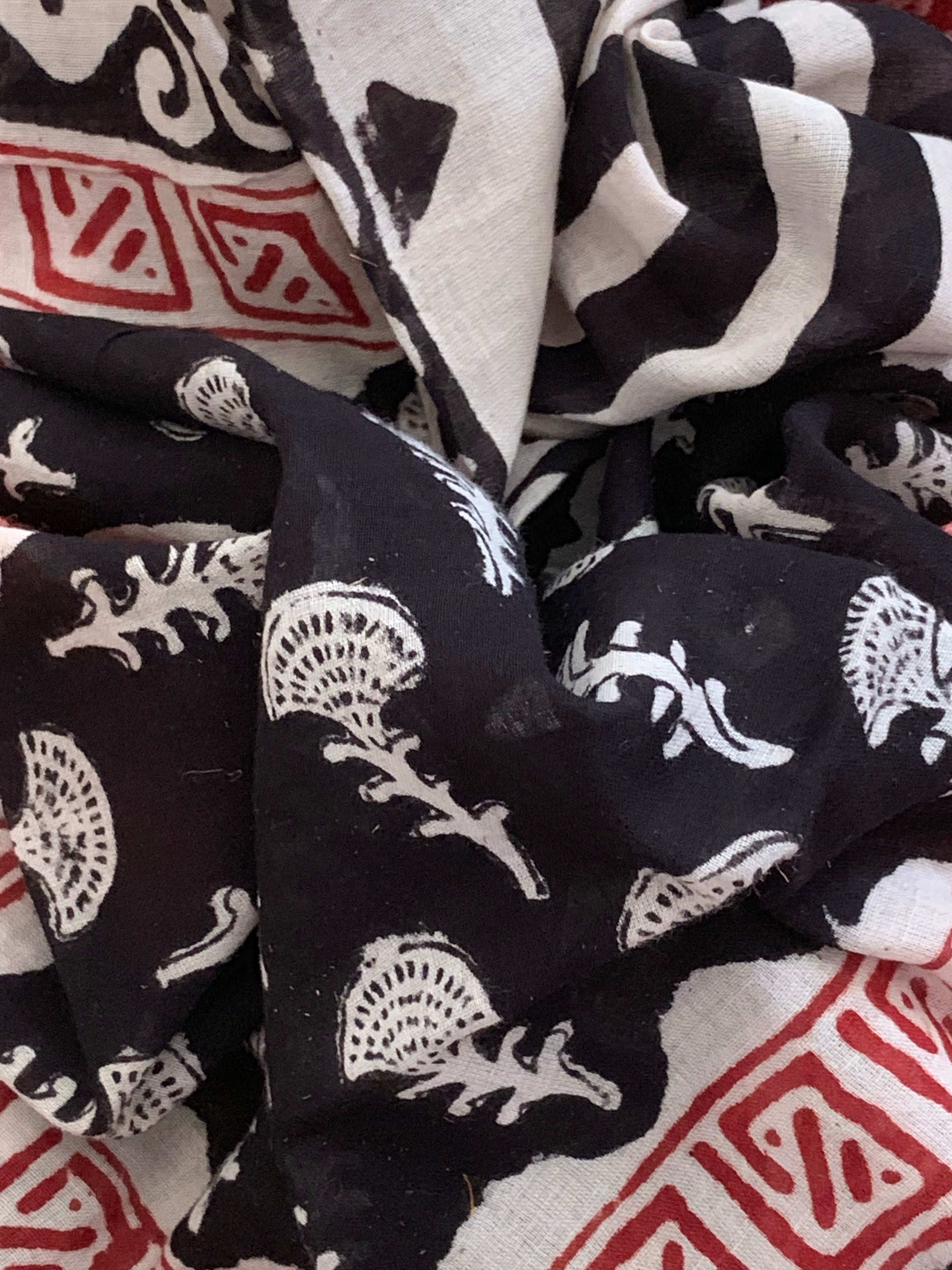 Handblock Cotton Suit