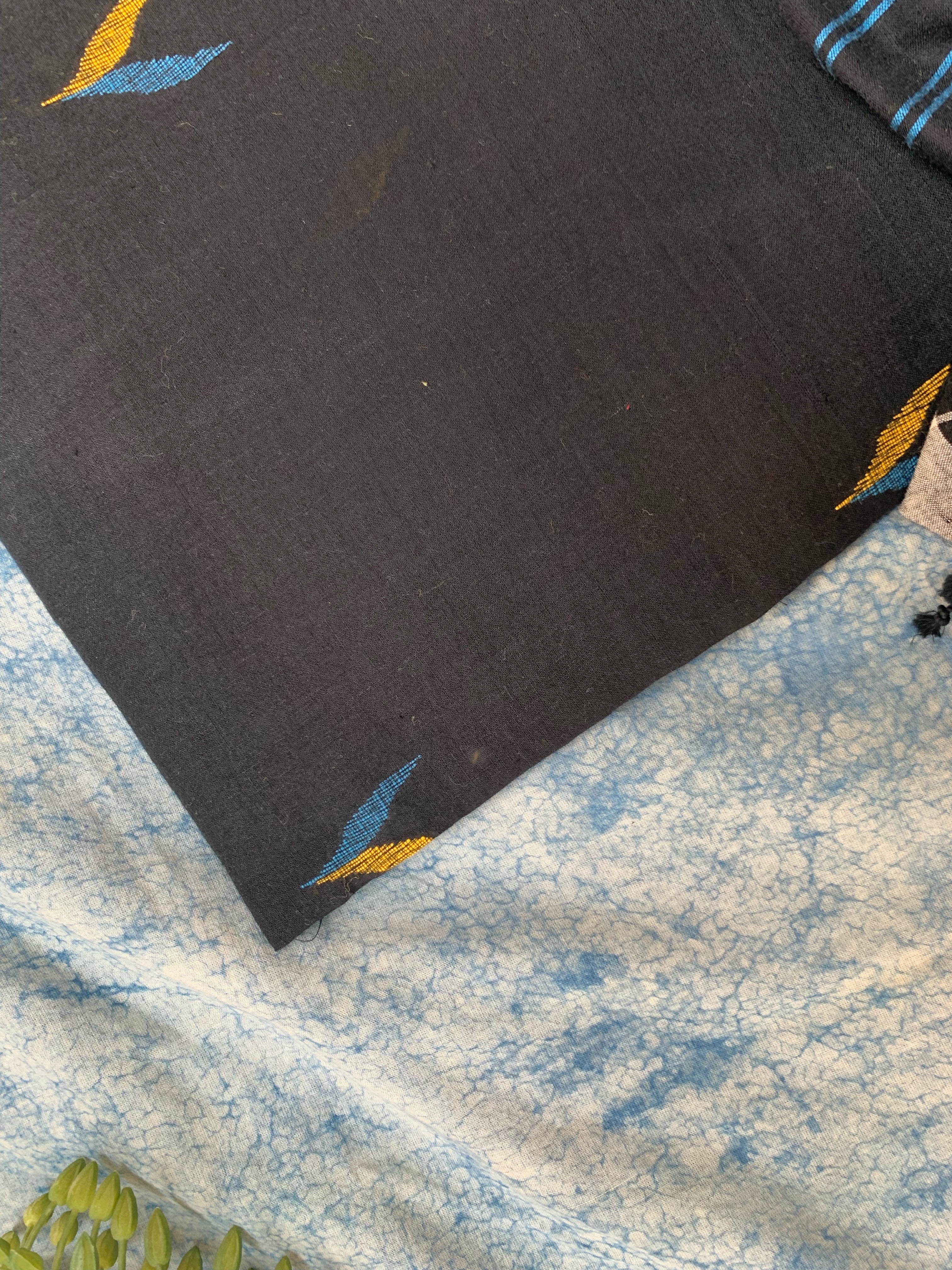 Syaahi- Handwoven Bengal Jamdani Kurta Dupatta set