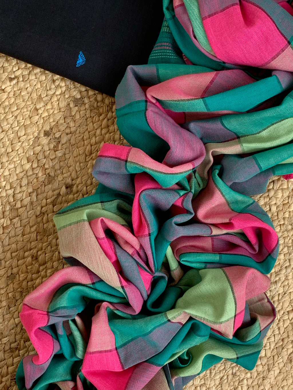 Handwoven Bhujodi Kurta Dupatta Set