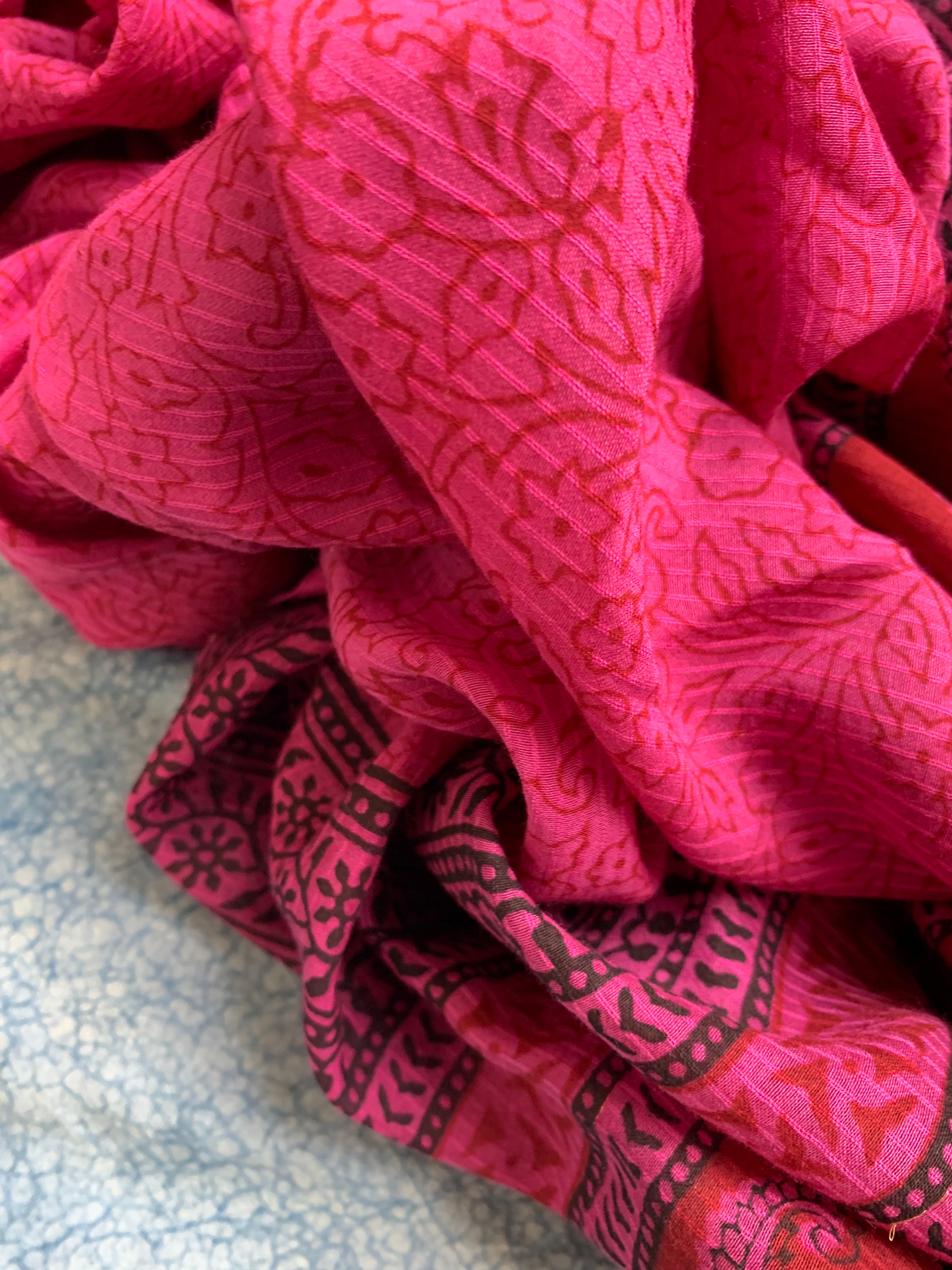 Handblock Maheshwari Bagh Suit