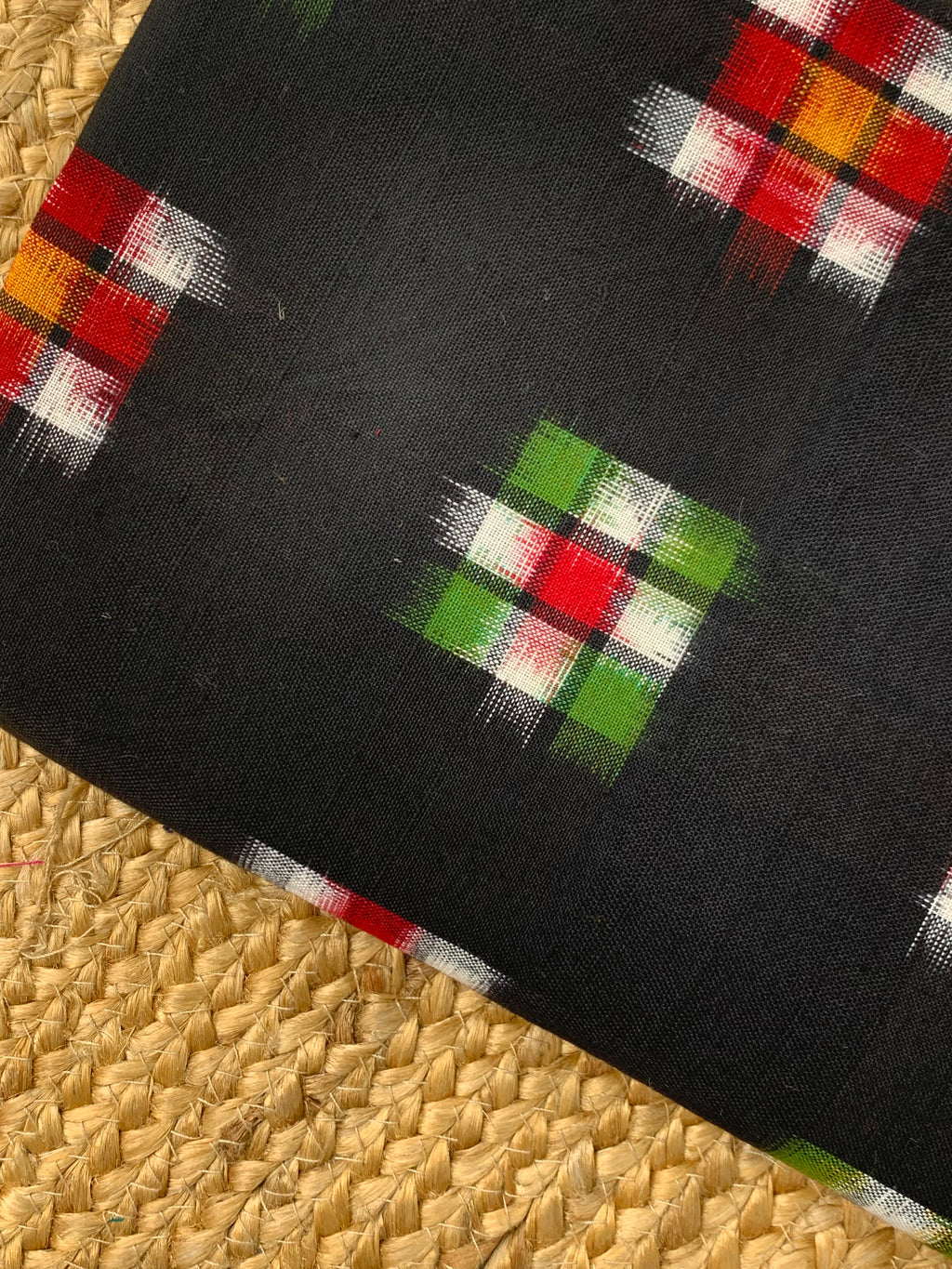 Handwoven Double Ikat Kurta Dupatta Set