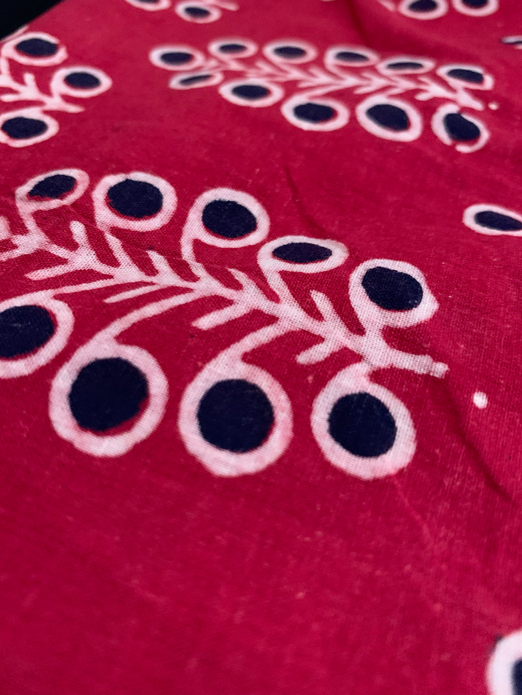 Handblock Cotton Kurta Bottom Set