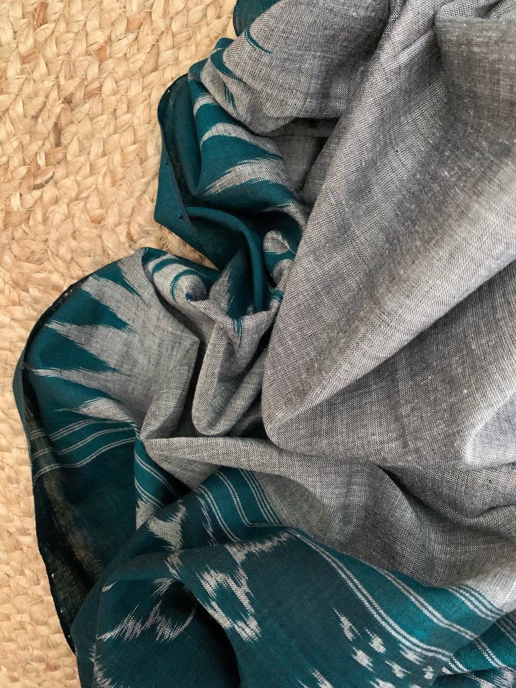 Handwoven Nuapatna Kurta Dupatta Set