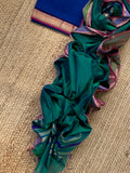 Handwoven Maheshwari Kurta dupatta set