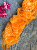 Handcrafted Tie-Dye Silk Kota Doria Dupatta