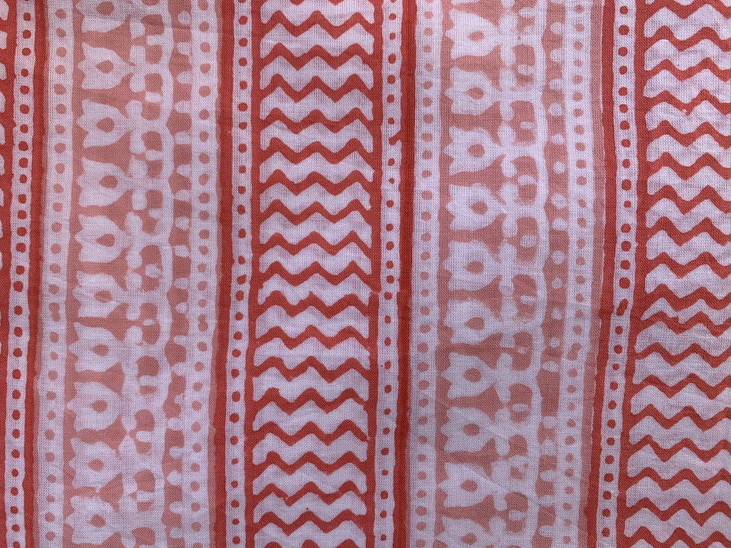 Handblock Cotton Kurta Bottom Set