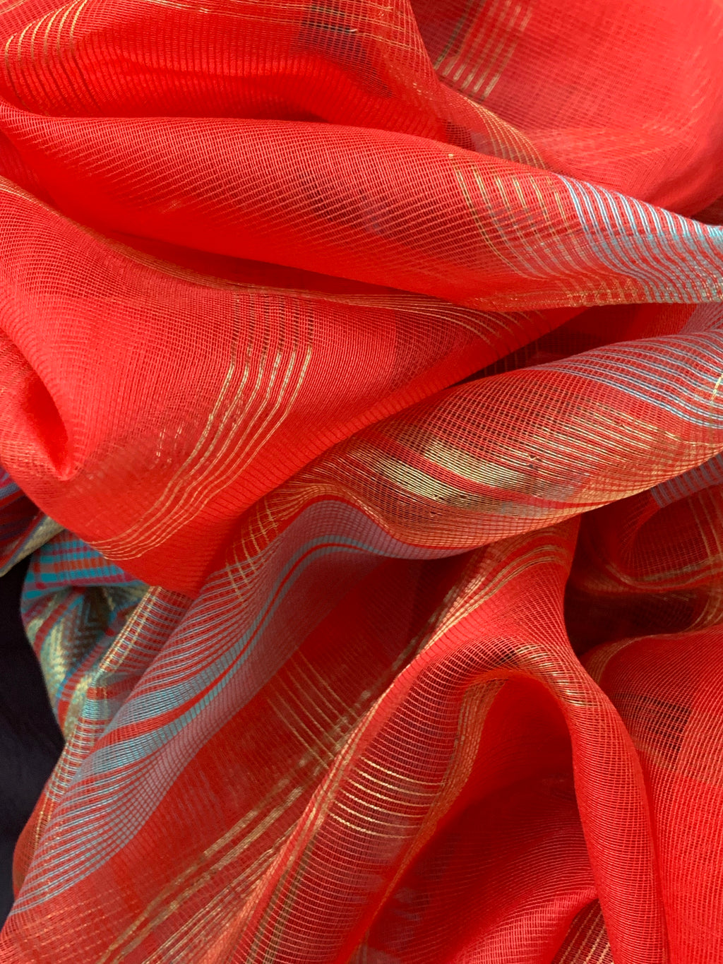 Handwoven Maheshwari Kurta dupatta set