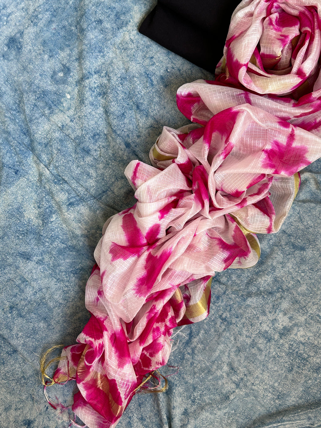 Handcrafted Cotton Art Silk Kota Suit