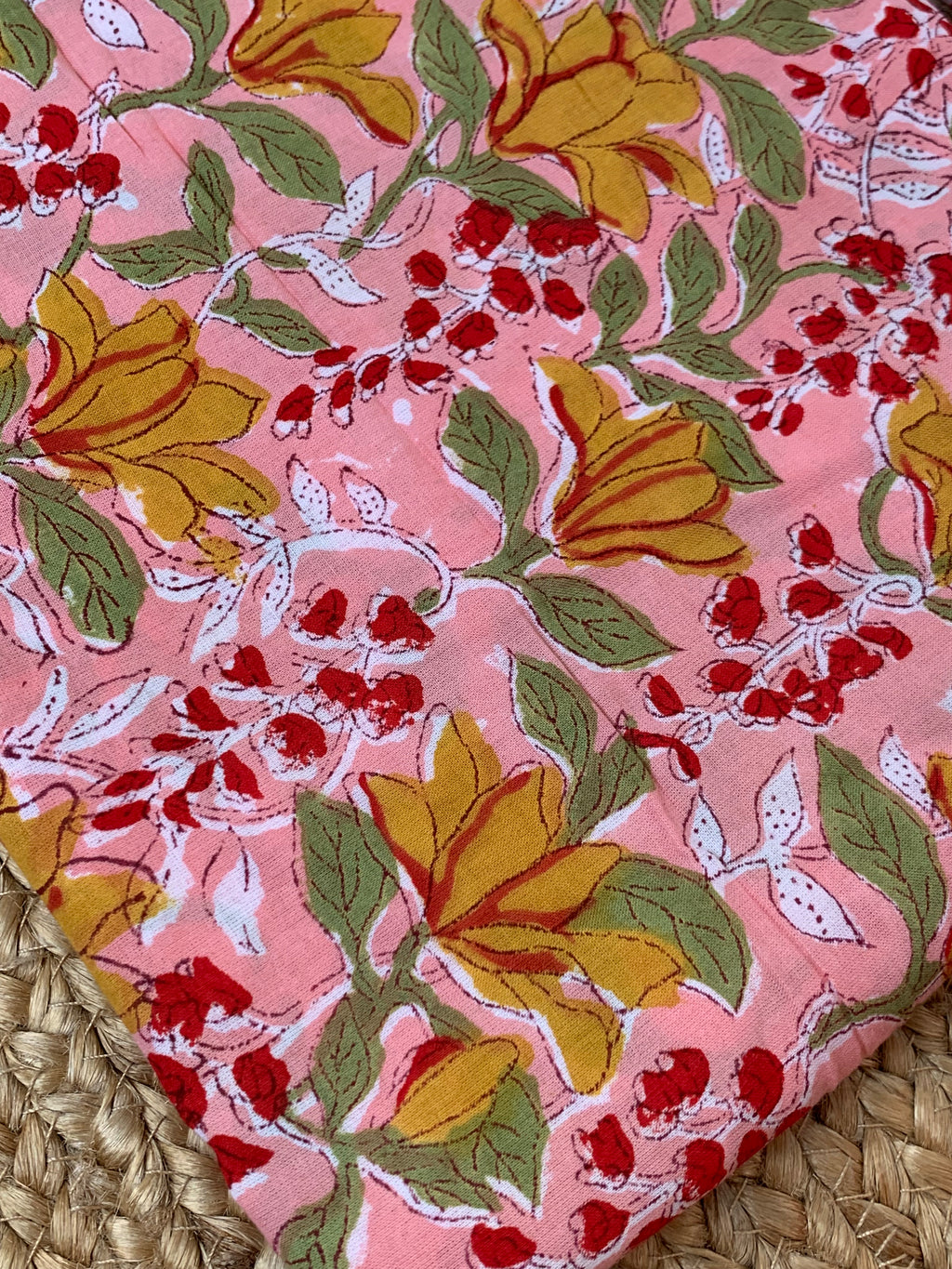 Handcrafted Cotton Chanderi Dupatta Suit