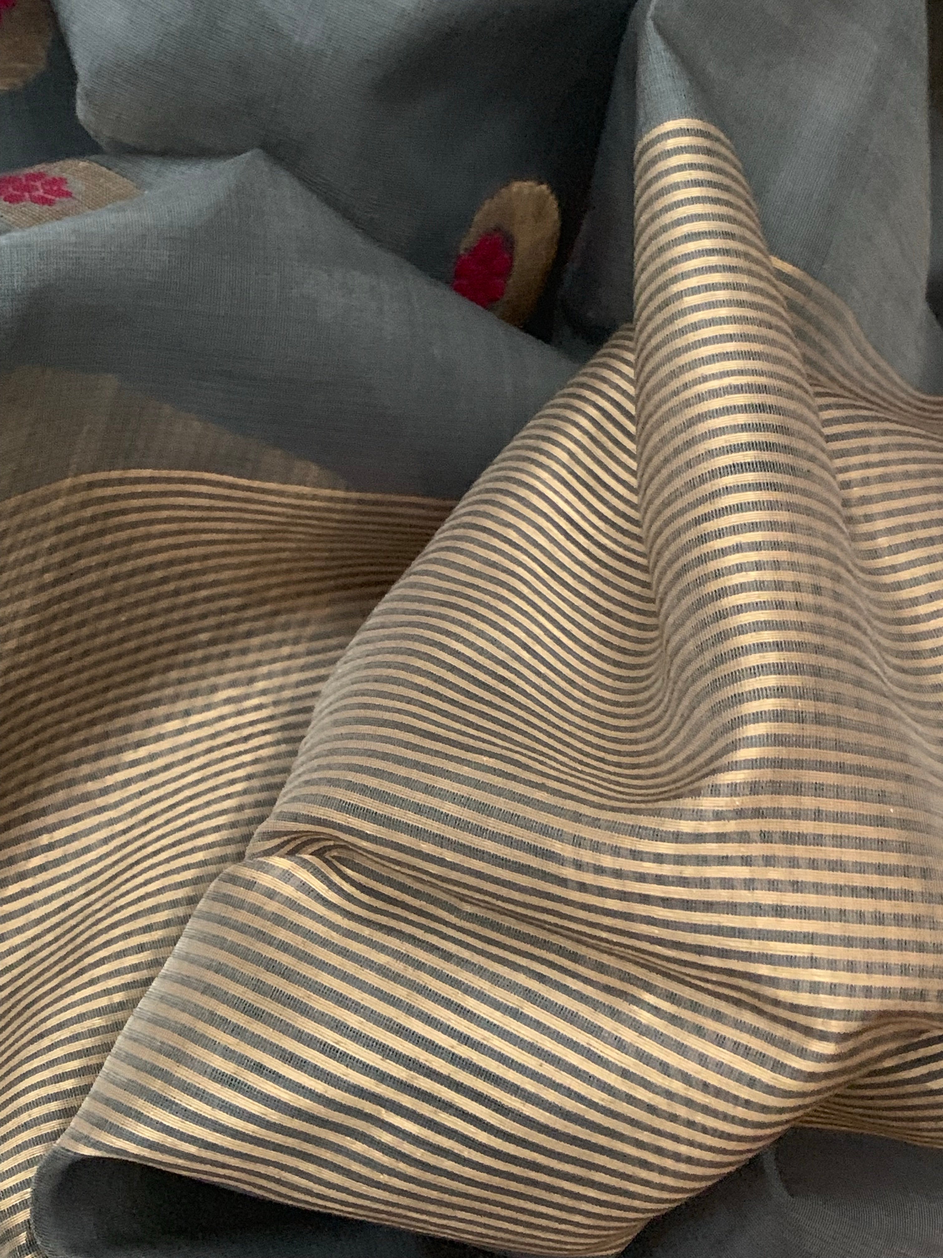 Handloom Chanderi Kurta Dupatta Set
