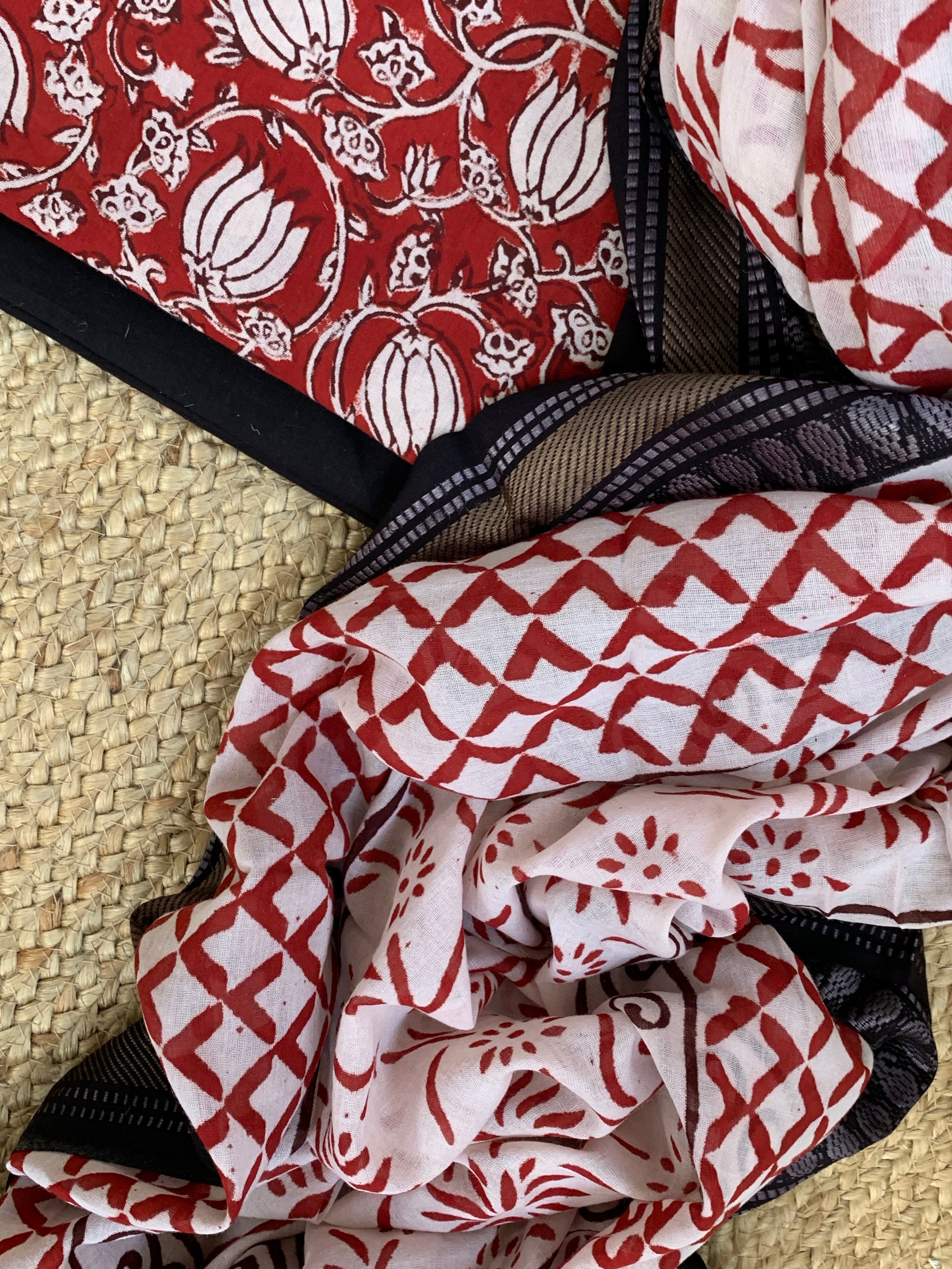 Handblock Cotton Suit