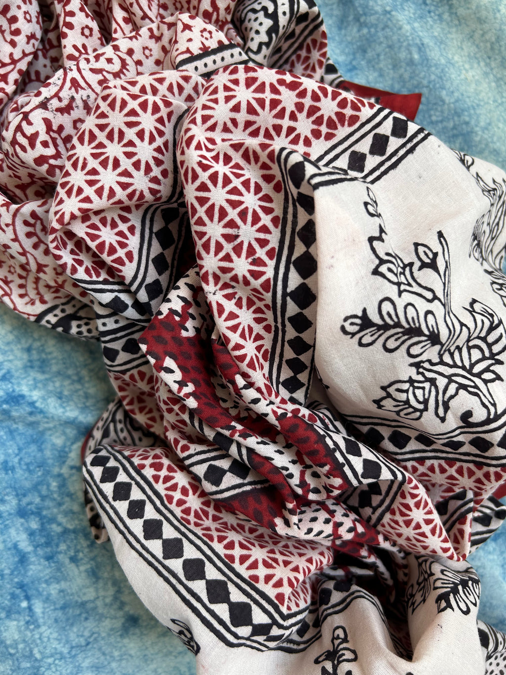 Natural Dyed Bagh Block Print Cotton Suit