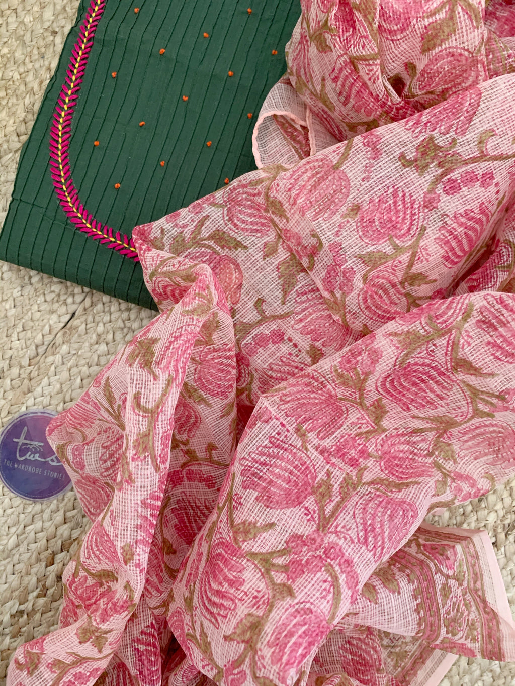 Handcrafted Kurta Dupatta set