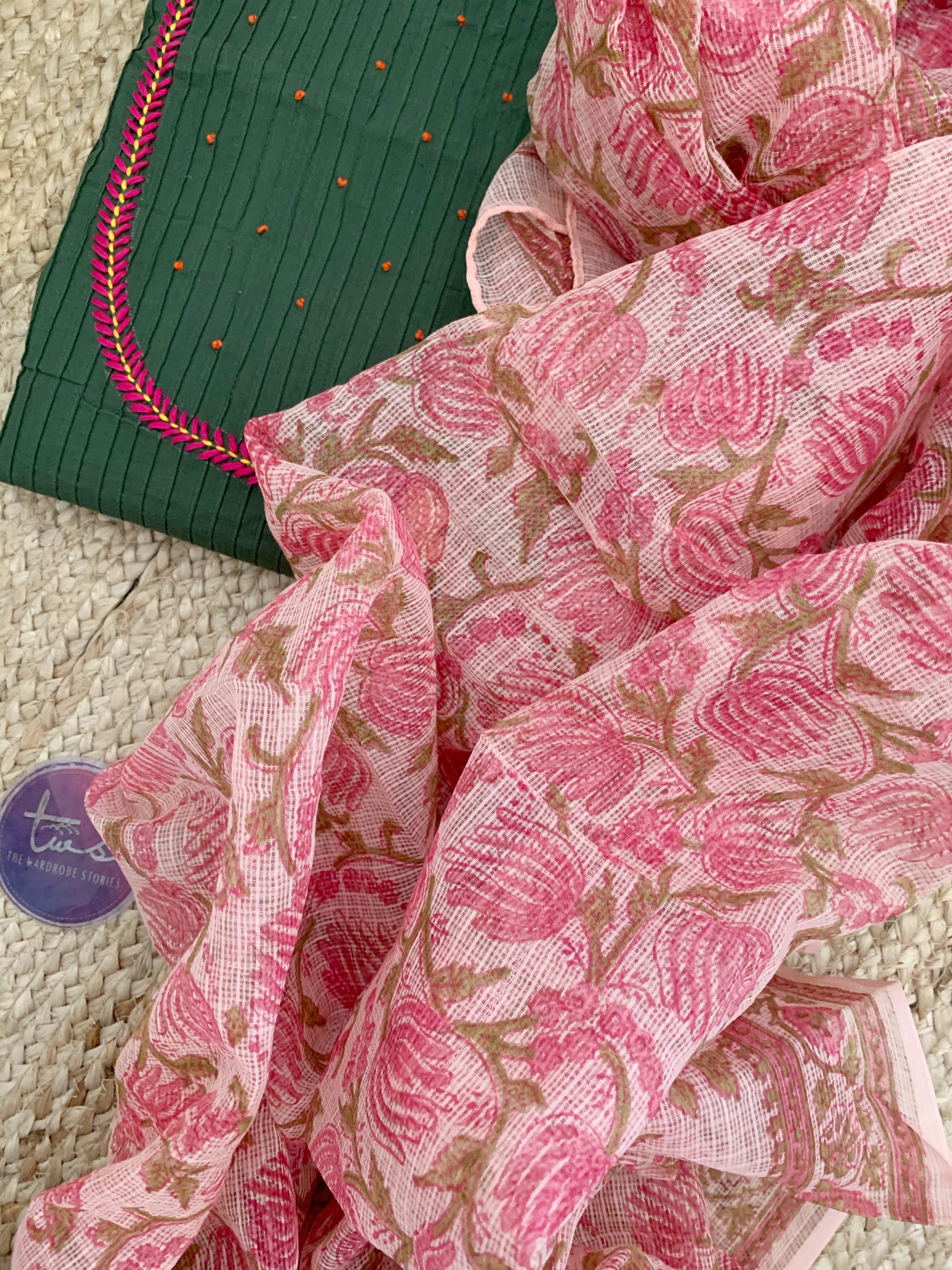 Handcrafted Kurta Dupatta set