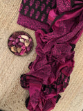 Natural Dyed Bagh Handblock Cotton Suit