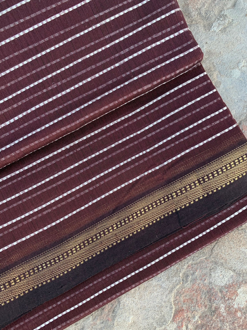 Handwoven Maheshwari Kurta dupatta set