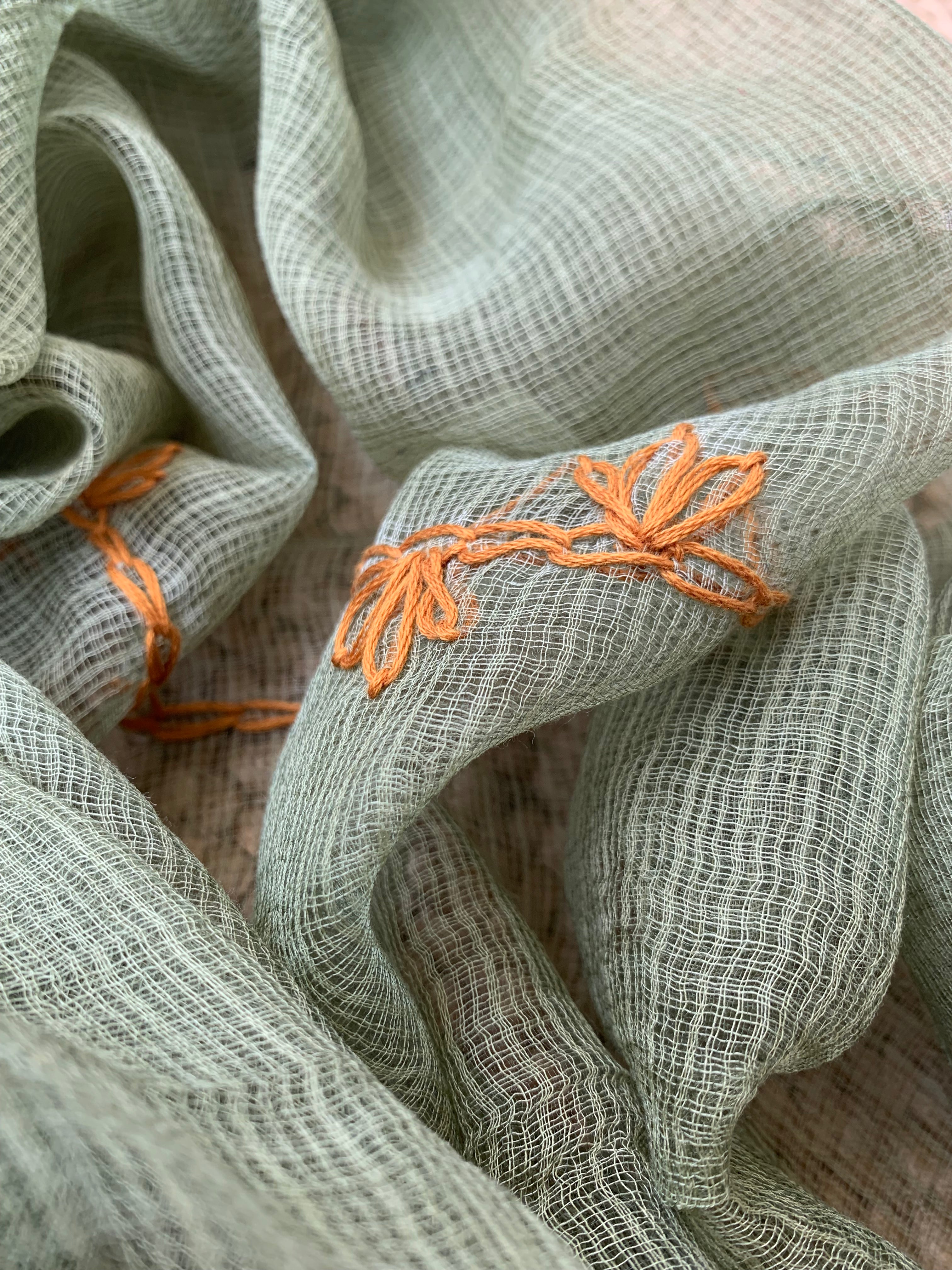 Natural Dyes Handcrafted Ajrakh Kota Suit