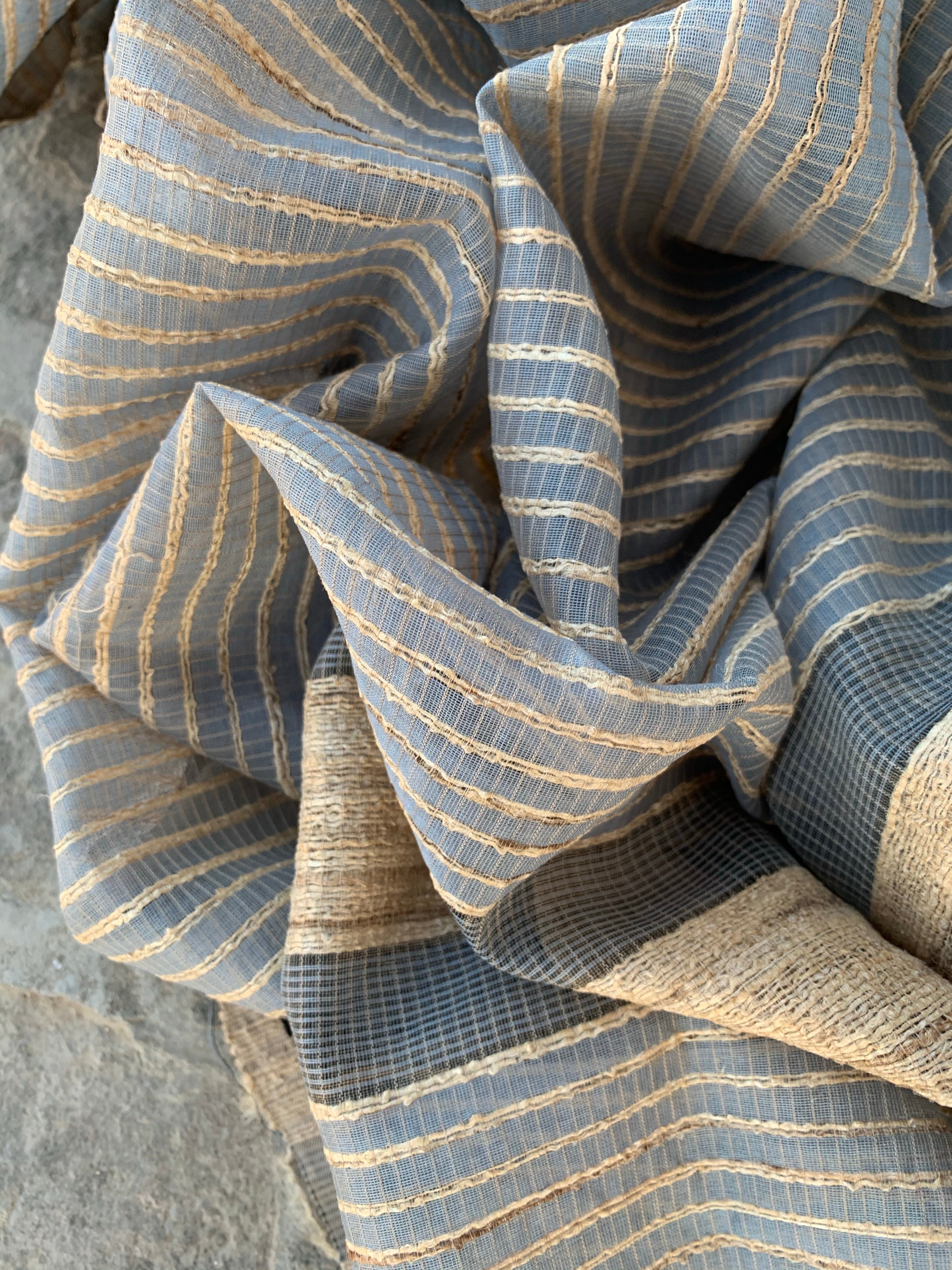 Handwoven Maheshwari Kurta dupatta set