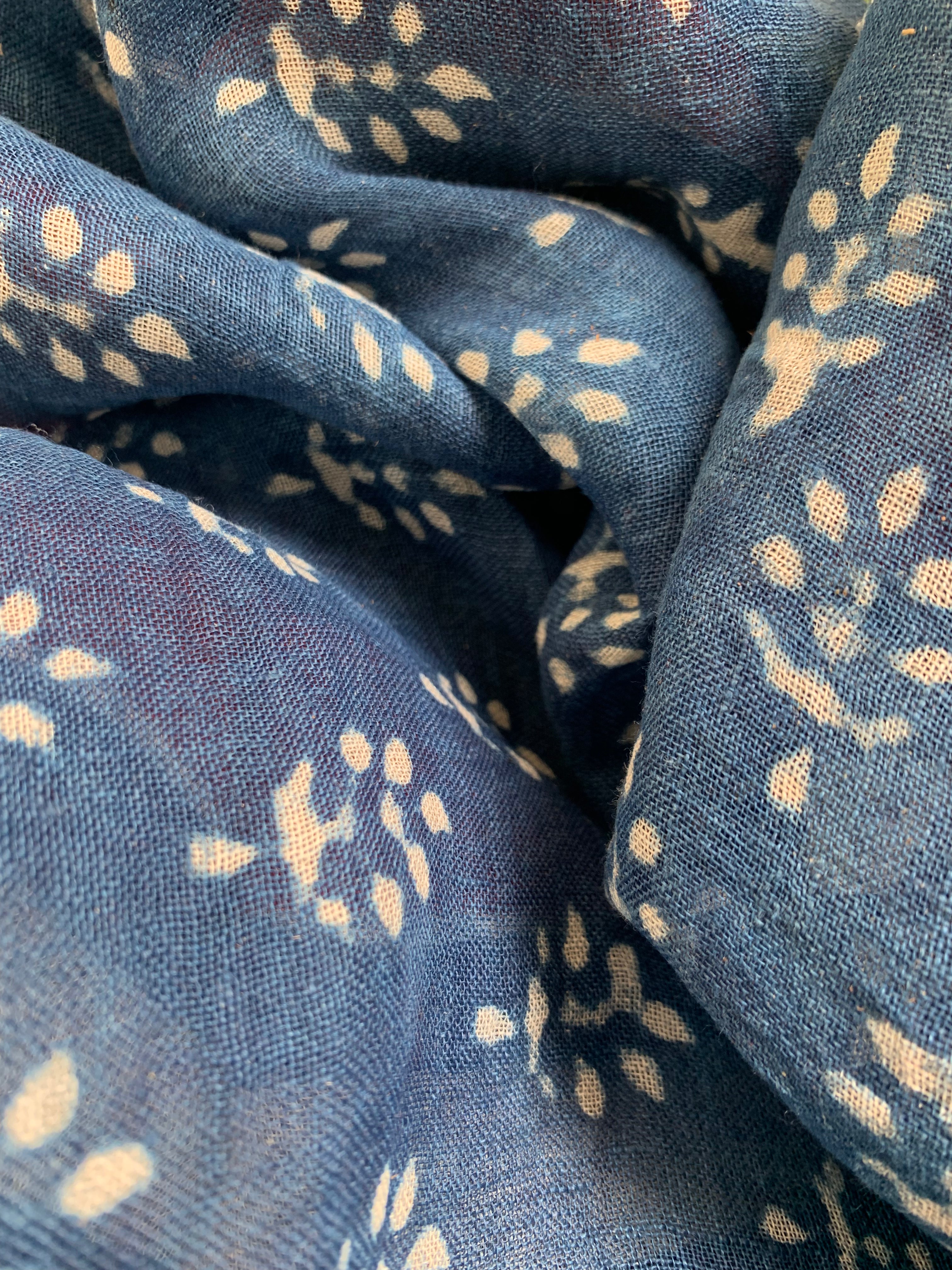 Handcrafted Linen Kurta Dupatta Set