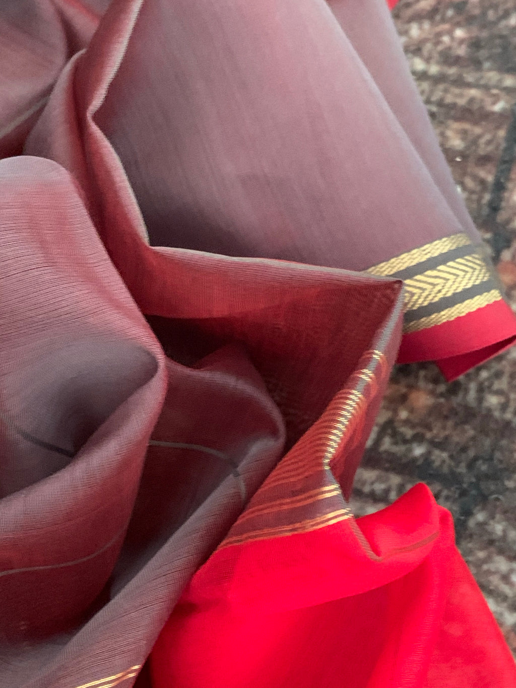 Handwoven Maheshwari Silk Cotton Dupatta