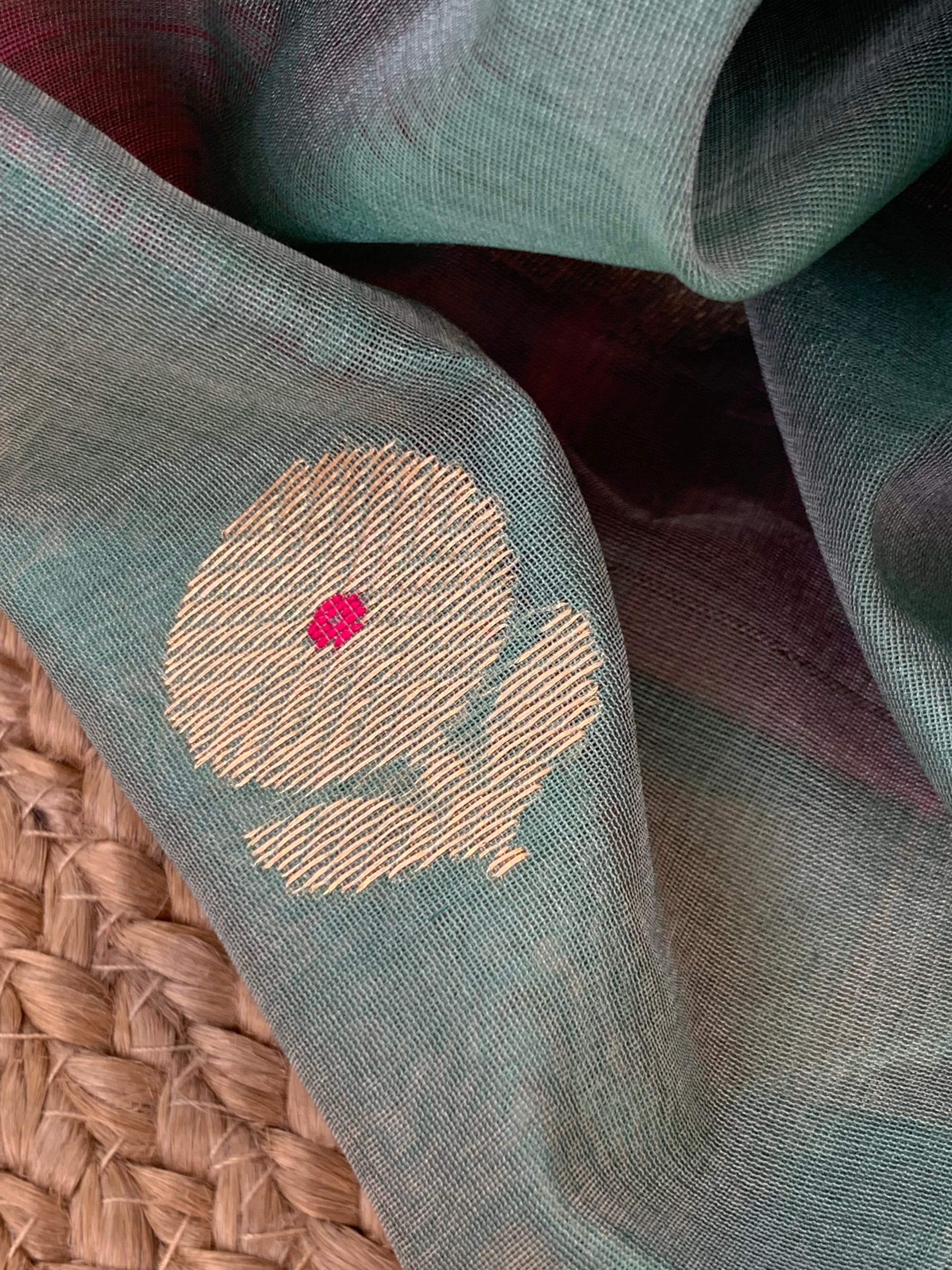 Handwoven Chanderi Kurta Dupatta Set