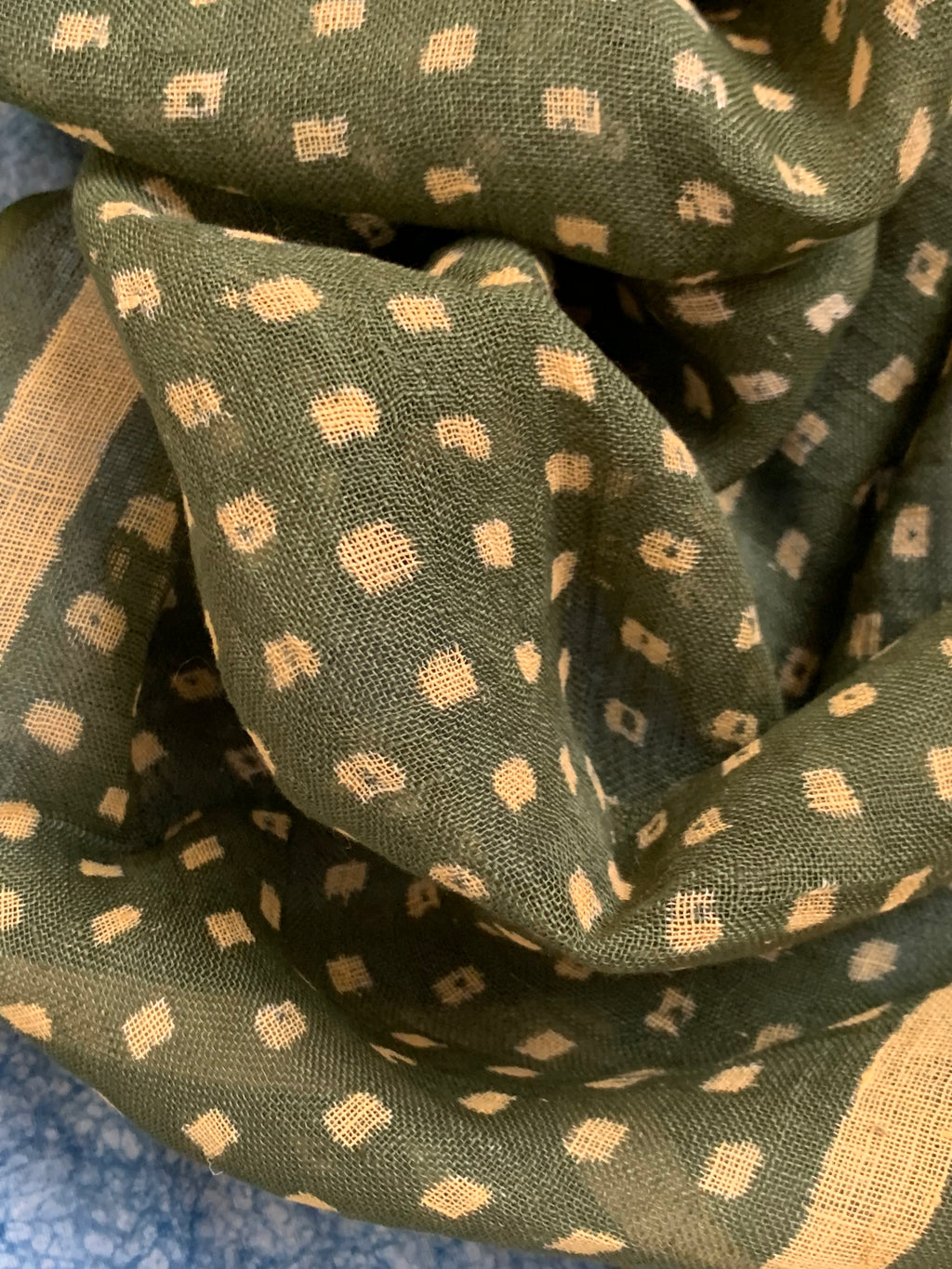 Handcrafted Linen Kurta Dupatta Set