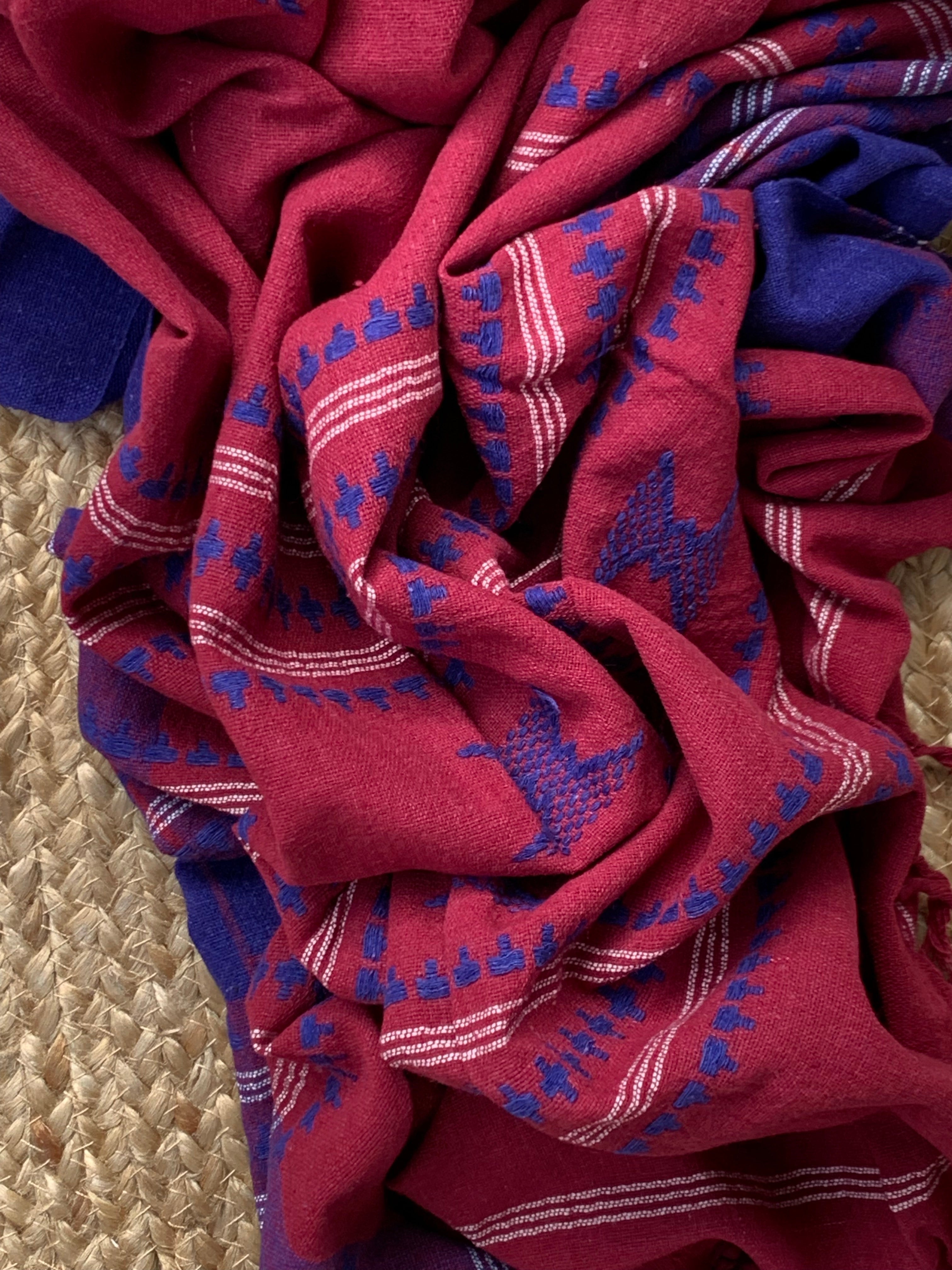 Handspun Handwoven Kotpad Kurta Dupatta Set