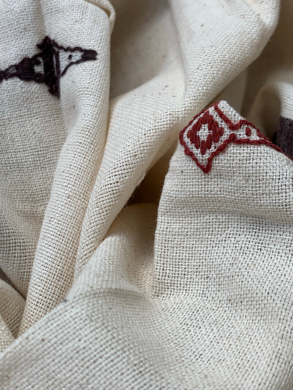 Handspun Handwoven Kotpad Kurta Dupatta Set