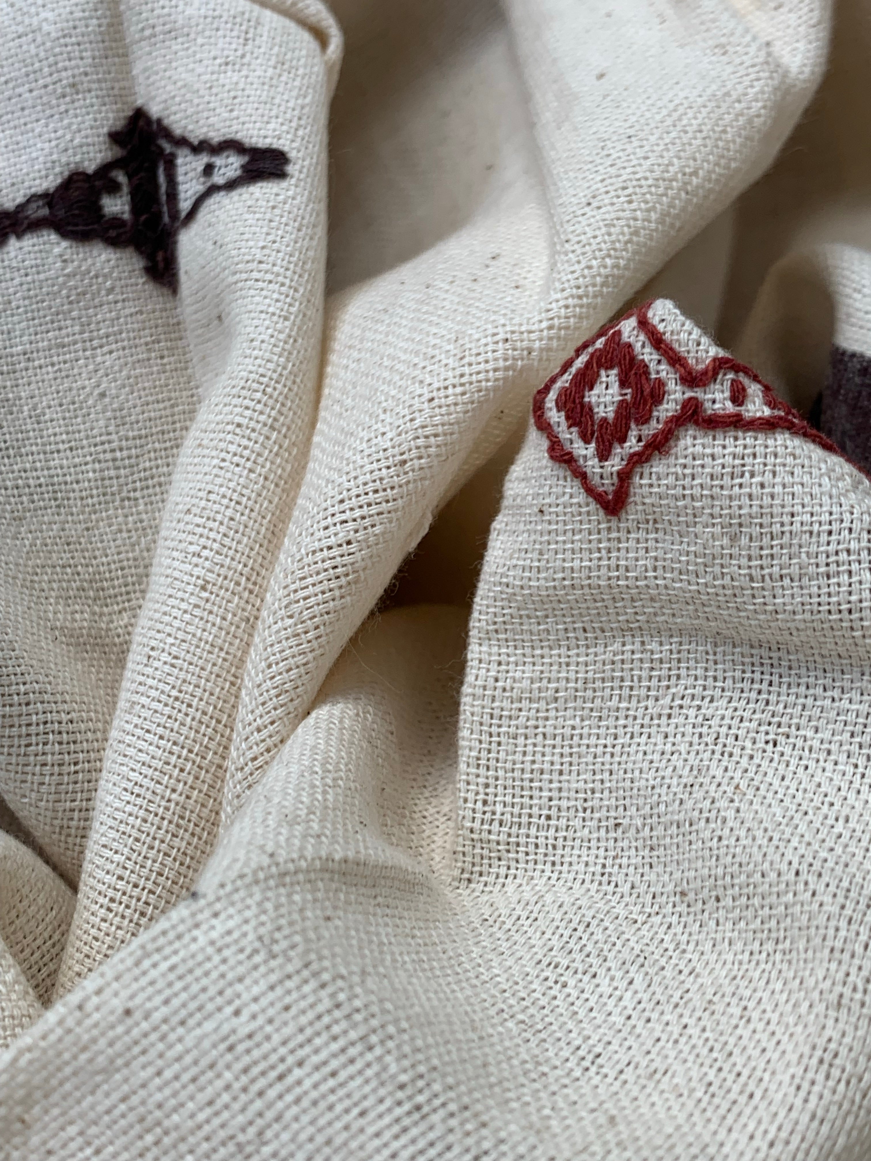 Handspun Handwoven Kotpad Kurta Dupatta Set