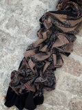 Handblock Ajrakh Dupatta