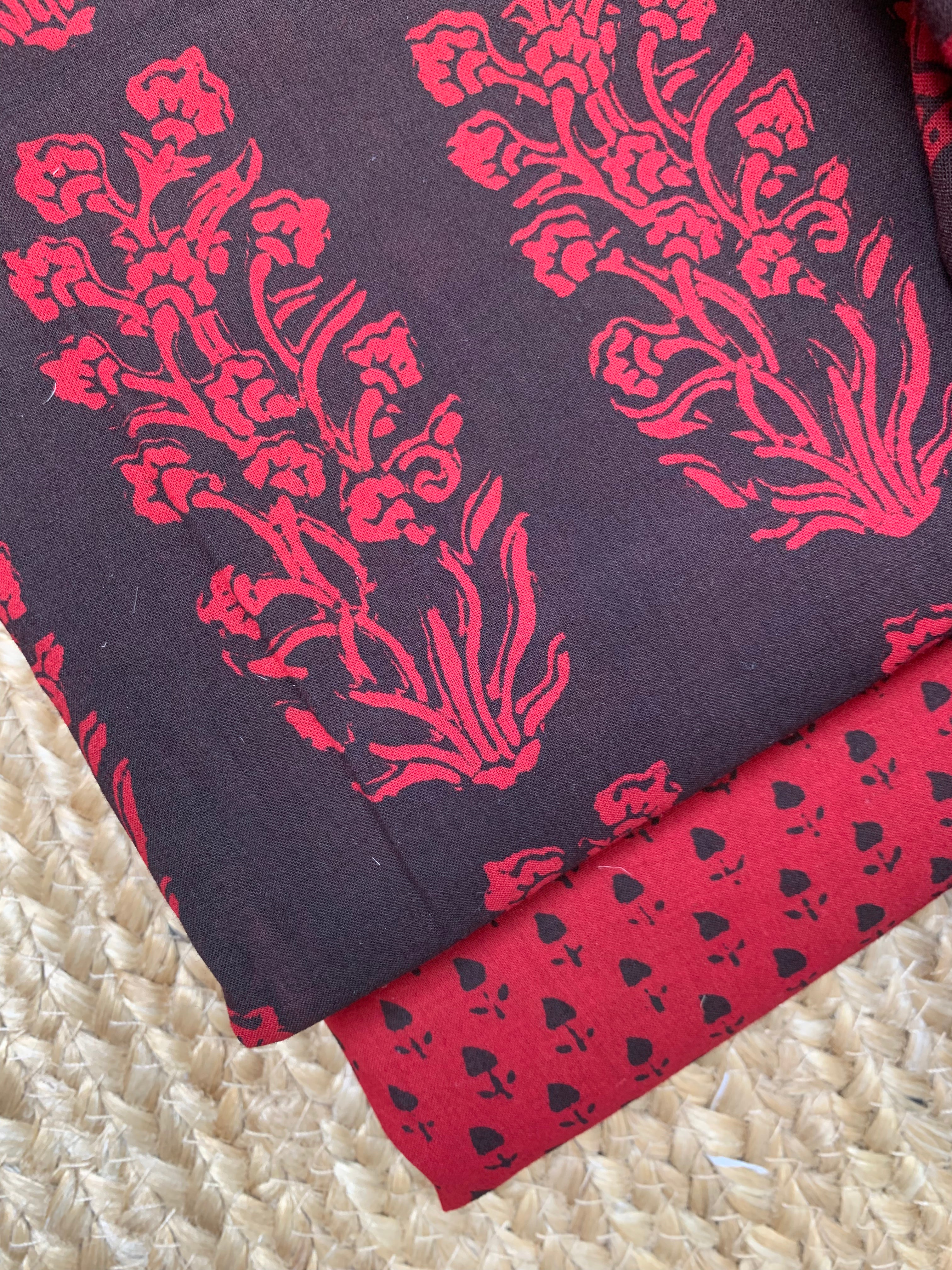 Natural Dyed Bagh Block Print Cotton Suit