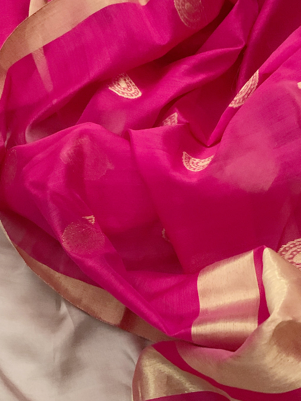 Handloom Chanderi Kurta Dupatta Set