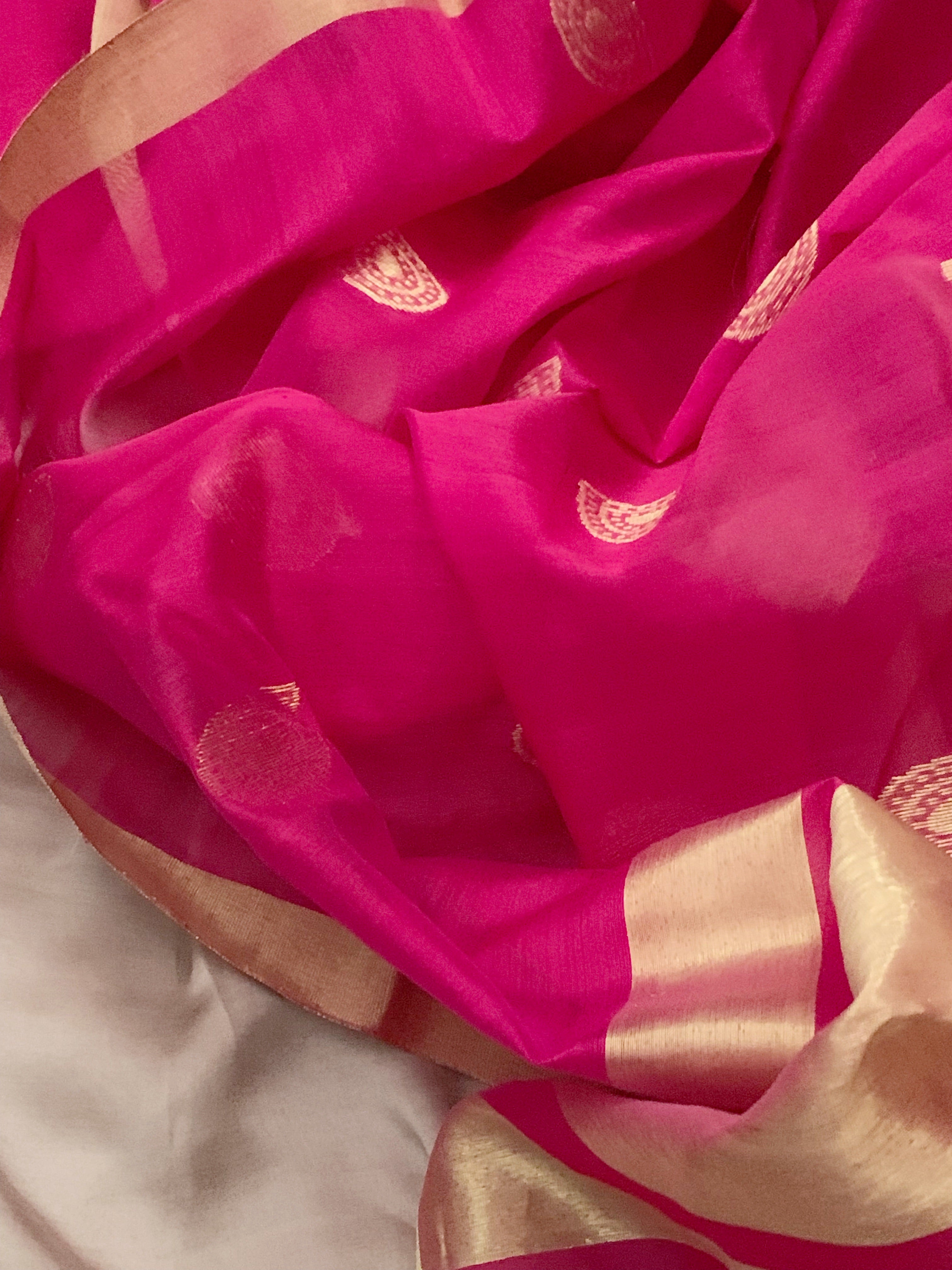Handloom Chanderi Kurta Dupatta Set