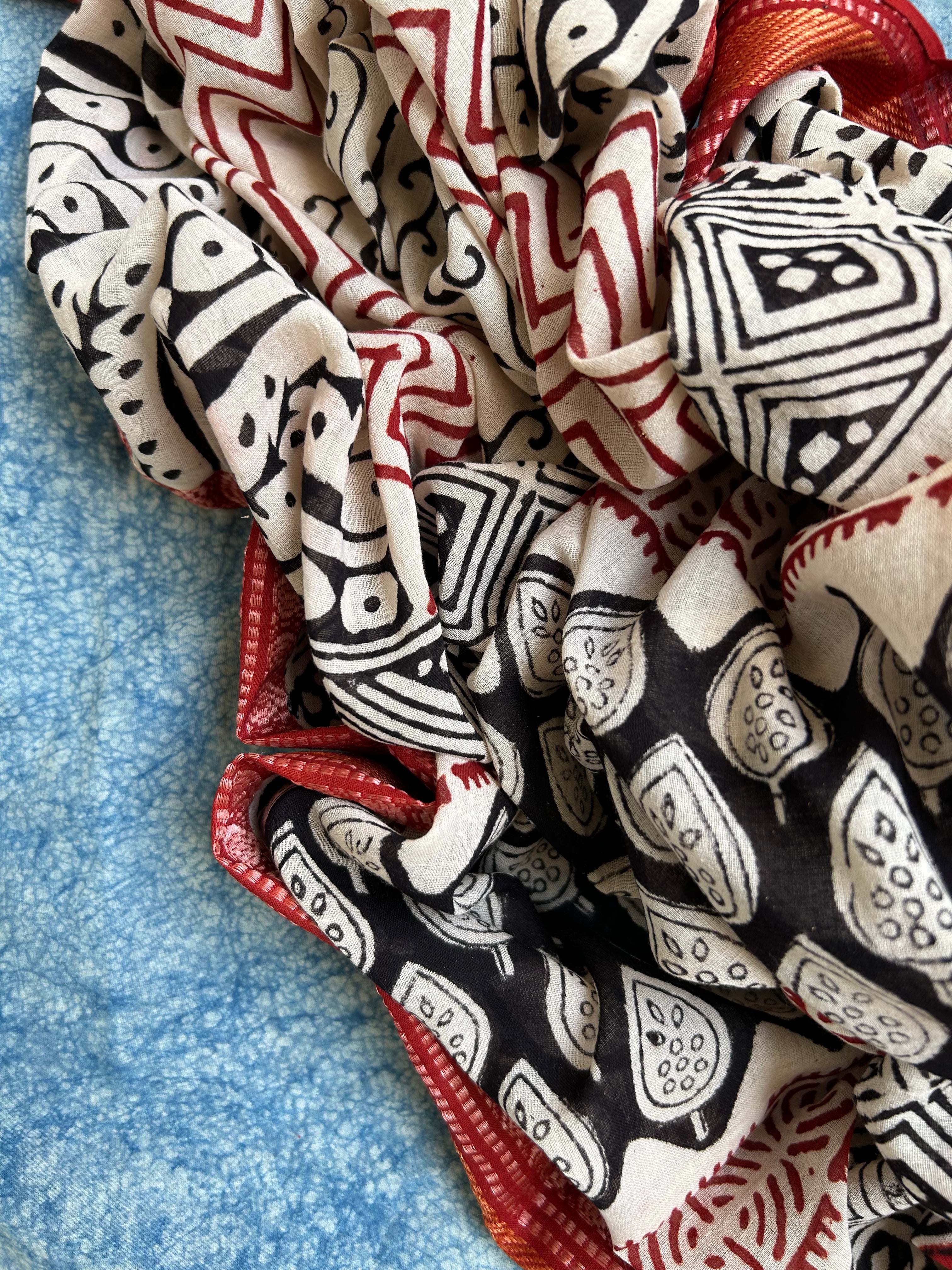 Handblock Cotton Suit