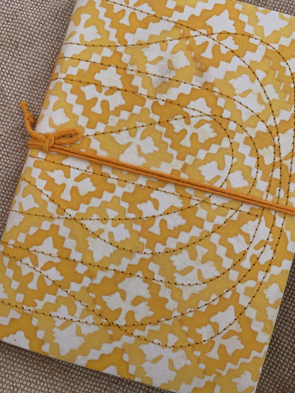 Hand Block Print Fabric Traditional Bahi - A5